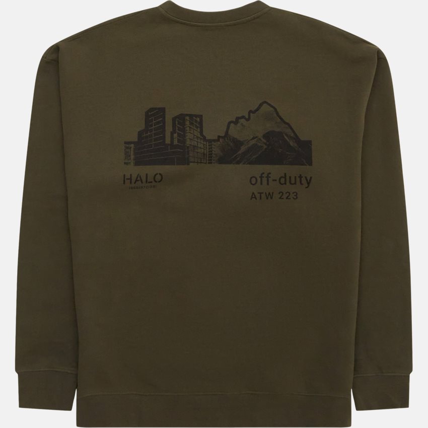 HALO Sweatshirts OFF DUTY CREW 610406 FOREST NIGHT